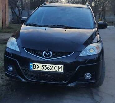 Чорний Мазда 5, об'ємом двигуна 2 л та пробігом 230 тис. км за 6200 $, фото 1 на Automoto.ua