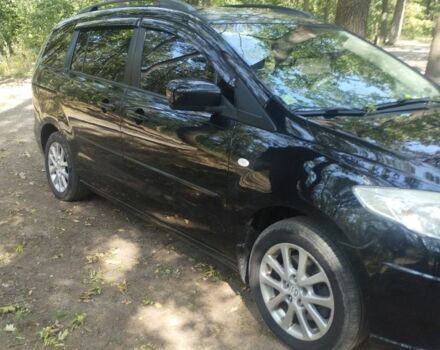 Черный Мазда 5, объемом двигателя 1.8 л и пробегом 178 тыс. км за 7200 $, фото 1 на Automoto.ua