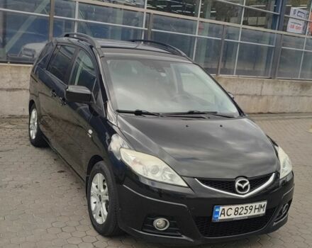 Чорний Мазда 5, об'ємом двигуна 2 л та пробігом 248 тис. км за 6200 $, фото 1 на Automoto.ua