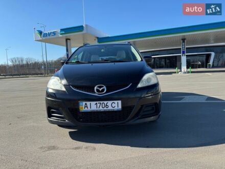Черный Мазда 5, объемом двигателя 1.8 л и пробегом 435 тыс. км за 3900 $, фото 1 на Automoto.ua
