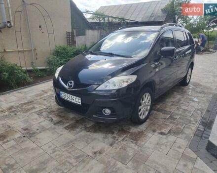 Черный Мазда 5, объемом двигателя 2 л и пробегом 357 тыс. км за 5200 $, фото 1 на Automoto.ua