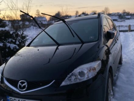 Черный Мазда 5, объемом двигателя 1.8 л и пробегом 173 тыс. км за 8500 $, фото 1 на Automoto.ua