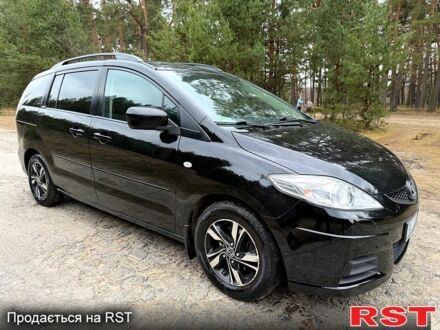 Чорний Мазда 5, об'ємом двигуна 1.8 л та пробігом 216 тис. км за 5750 $, фото 1 на Automoto.ua