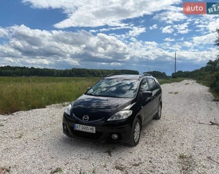 Черный Мазда 5, объемом двигателя 2 л и пробегом 340 тыс. км за 5900 $, фото 1 на Automoto.ua