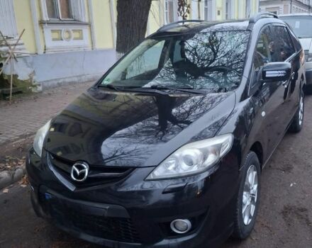 Черный Мазда 5, объемом двигателя 2 л и пробегом 215 тыс. км за 6014 $, фото 1 на Automoto.ua