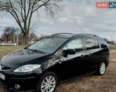 Чорний Мазда 5, об'ємом двигуна 2 л та пробігом 246 тис. км за 7500 $, фото 1 на Automoto.ua