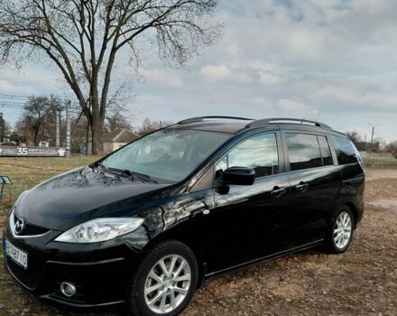 Черный Мазда 5, объемом двигателя 2 л и пробегом 246 тыс. км за 7000 $, фото 1 на Automoto.ua