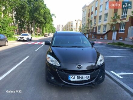 Черный Мазда 5, объемом двигателя 2 л и пробегом 334 тыс. км за 6500 $, фото 1 на Automoto.ua