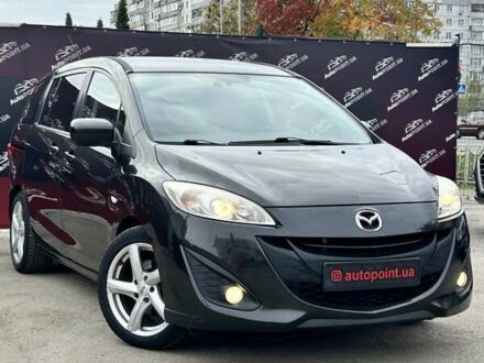 Черный Мазда 5, объемом двигателя 1.56 л и пробегом 274 тыс. км за 7000 $, фото 1 на Automoto.ua
