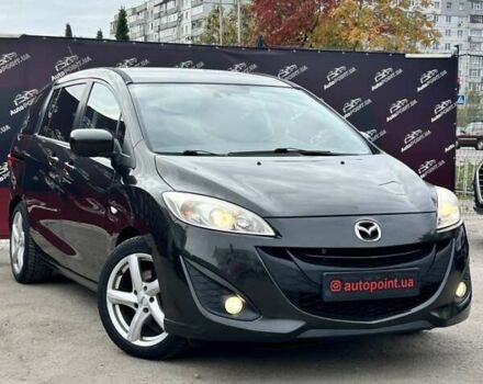 Черный Мазда 5, объемом двигателя 1.56 л и пробегом 274 тыс. км за 7000 $, фото 1 на Automoto.ua