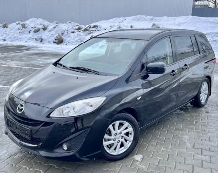 Черный Мазда 5, объемом двигателя 1.6 л и пробегом 198 тыс. км за 6850 $, фото 1 на Automoto.ua