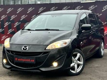 Черный Мазда 5, объемом двигателя 1.56 л и пробегом 274 тыс. км за 6500 $, фото 1 на Automoto.ua