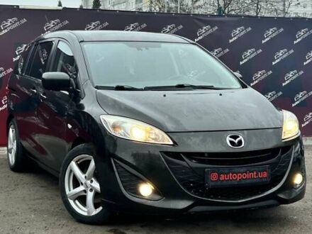 Черный Мазда 5, объемом двигателя 1.56 л и пробегом 274 тыс. км за 6500 $, фото 1 на Automoto.ua
