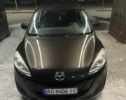 Черный Мазда 5, объемом двигателя 1.6 л и пробегом 267 тыс. км за 7200 $, фото 1 на Automoto.ua