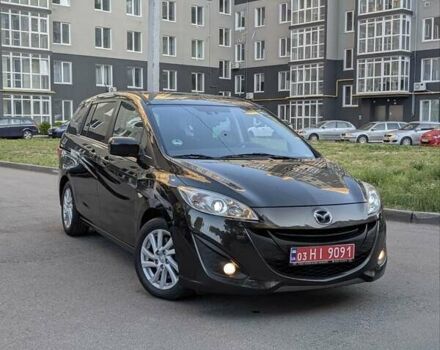 Черный Мазда 5, объемом двигателя 1.8 л и пробегом 216 тыс. км за 8500 $, фото 1 на Automoto.ua