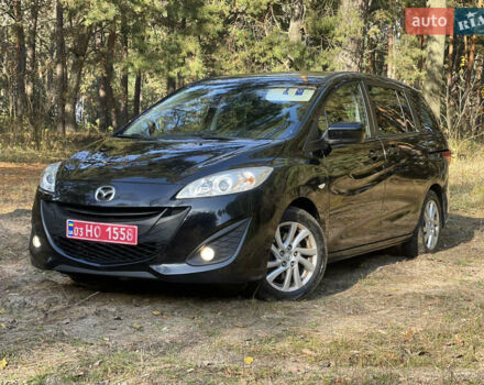 Черный Мазда 5, объемом двигателя 1.8 л и пробегом 269 тыс. км за 9000 $, фото 1 на Automoto.ua