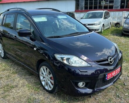 Фіолетовий Мазда 5, об'ємом двигуна 2 л та пробігом 191 тис. км за 9500 $, фото 1 на Automoto.ua