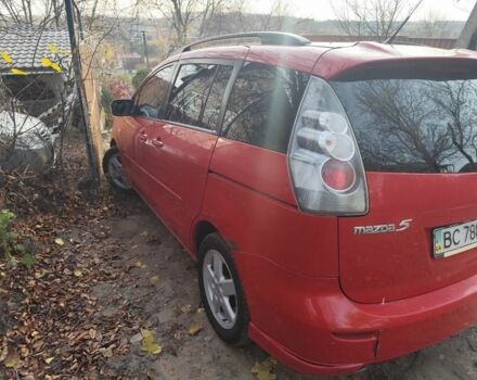 Красный Мазда 5, объемом двигателя 2 л и пробегом 300 тыс. км за 3400 $, фото 3 на Automoto.ua