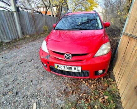 Красный Мазда 5, объемом двигателя 2 л и пробегом 300 тыс. км за 3400 $, фото 7 на Automoto.ua