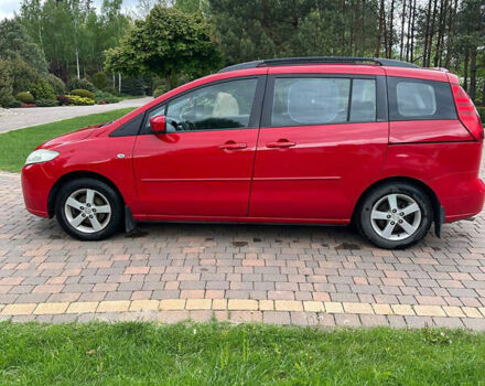 Красный Мазда 5, объемом двигателя 1.8 л и пробегом 205 тыс. км за 5500 $, фото 2 на Automoto.ua