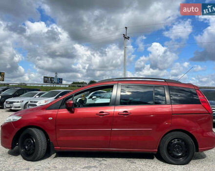 Красный Мазда 5, объемом двигателя 2 л и пробегом 298 тыс. км за 5290 $, фото 4 на Automoto.ua