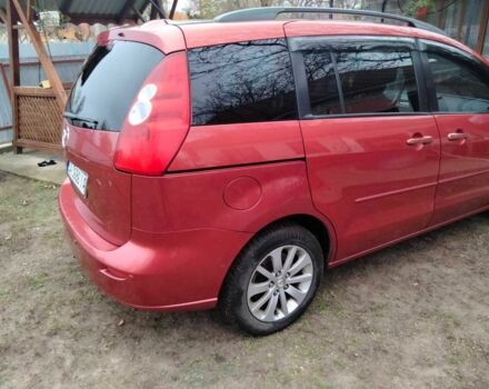 Красный Мазда 5, объемом двигателя 2 л и пробегом 210 тыс. км за 6500 $, фото 3 на Automoto.ua