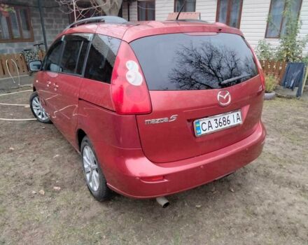 Красный Мазда 5, объемом двигателя 2 л и пробегом 210 тыс. км за 6500 $, фото 4 на Automoto.ua