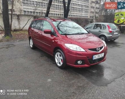 Красный Мазда 5, объемом двигателя 2 л и пробегом 220 тыс. км за 6800 $, фото 4 на Automoto.ua