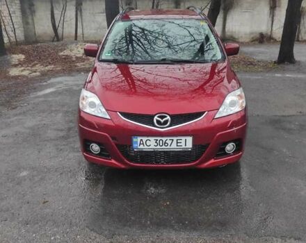 Красный Мазда 5, объемом двигателя 2 л и пробегом 220 тыс. км за 6800 $, фото 3 на Automoto.ua