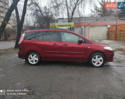 Красный Мазда 5, объемом двигателя 2 л и пробегом 220 тыс. км за 6800 $, фото 5 на Automoto.ua