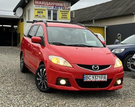 Красный Мазда 5, объемом двигателя 2 л и пробегом 170 тыс. км за 6190 $, фото 2 на Automoto.ua
