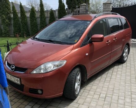 Красный Мазда 5, объемом двигателя 2 л и пробегом 271 тыс. км за 3700 $, фото 1 на Automoto.ua