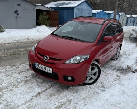 Красный Мазда 5, объемом двигателя 2 л и пробегом 166 тыс. км за 8500 $, фото 1 на Automoto.ua