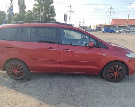 Красный Мазда 5, объемом двигателя 2 л и пробегом 276 тыс. км за 4700 $, фото 1 на Automoto.ua