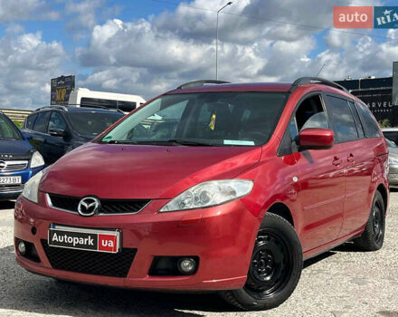 Красный Мазда 5, объемом двигателя 2 л и пробегом 298 тыс. км за 5290 $, фото 1 на Automoto.ua