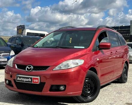 Красный Мазда 5, объемом двигателя 2 л и пробегом 298 тыс. км за 5290 $, фото 1 на Automoto.ua