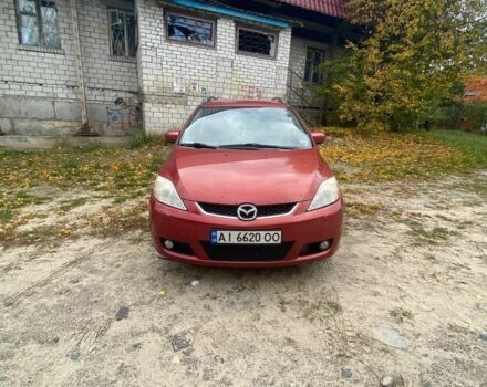 Красный Мазда 5, объемом двигателя 2 л и пробегом 350 тыс. км за 4001 $, фото 1 на Automoto.ua