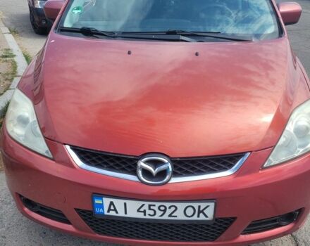 Красный Мазда 5, объемом двигателя 2 л и пробегом 273 тыс. км за 3500 $, фото 1 на Automoto.ua