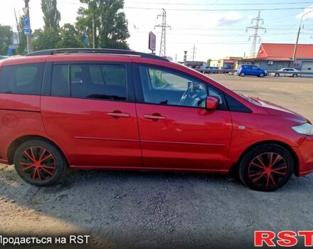 Красный Мазда 5, объемом двигателя 2 л и пробегом 276 тыс. км за 4000 $, фото 1 на Automoto.ua