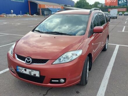 Красный Мазда 5, объемом двигателя 1.8 л и пробегом 259 тыс. км за 3900 $, фото 1 на Automoto.ua