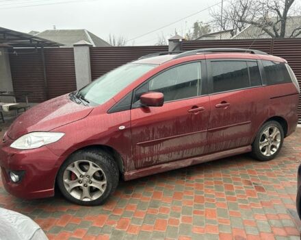 Червоний Мазда 5, об'ємом двигуна 2 л та пробігом 166 тис. км за 5950 $, фото 1 на Automoto.ua