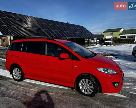 Червоний Мазда 5, об'ємом двигуна 2 л та пробігом 166 тис. км за 7800 $, фото 1 на Automoto.ua