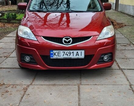 Красный Мазда 5, объемом двигателя 2 л и пробегом 214 тыс. км за 5800 $, фото 1 на Automoto.ua
