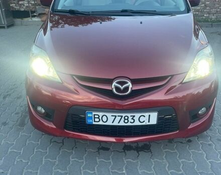 Красный Мазда 5, объемом двигателя 2.26 л и пробегом 180 тыс. км за 7000 $, фото 1 на Automoto.ua