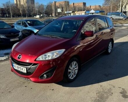 Красный Мазда 5, объемом двигателя 2 л и пробегом 270 тыс. км за 8200 $, фото 1 на Automoto.ua