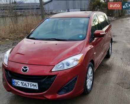 Красный Мазда 5, объемом двигателя 2.5 л и пробегом 235 тыс. км за 8700 $, фото 1 на Automoto.ua