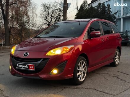 Красный Мазда 5, объемом двигателя 2.5 л и пробегом 193 тыс. км за 9490 $, фото 1 на Automoto.ua
