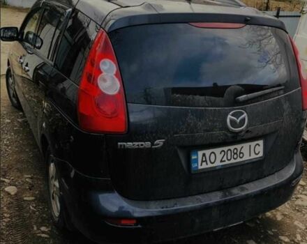 Серый Мазда 5, объемом двигателя 2 л и пробегом 280 тыс. км за 4150 $, фото 3 на Automoto.ua