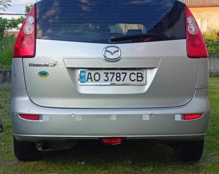 Серый Мазда 5, объемом двигателя 2 л и пробегом 320 тыс. км за 3000 $, фото 4 на Automoto.ua