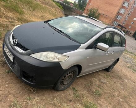 Серый Мазда 5, объемом двигателя 2 л и пробегом 200 тыс. км за 2000 $, фото 4 на Automoto.ua